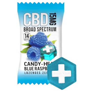 Photo of Candy Head 15mg Broad Spectrum CBD Lozenges - (box of 50)
