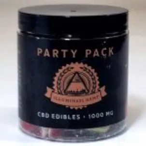 Photo of Illuminati CBD Gummies 1000mg pack of Assorted