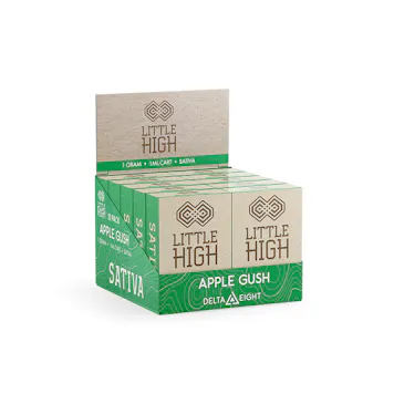 Photo of Little High - Delta-8 Sativa - Apple Gush - 1 Gram Cart