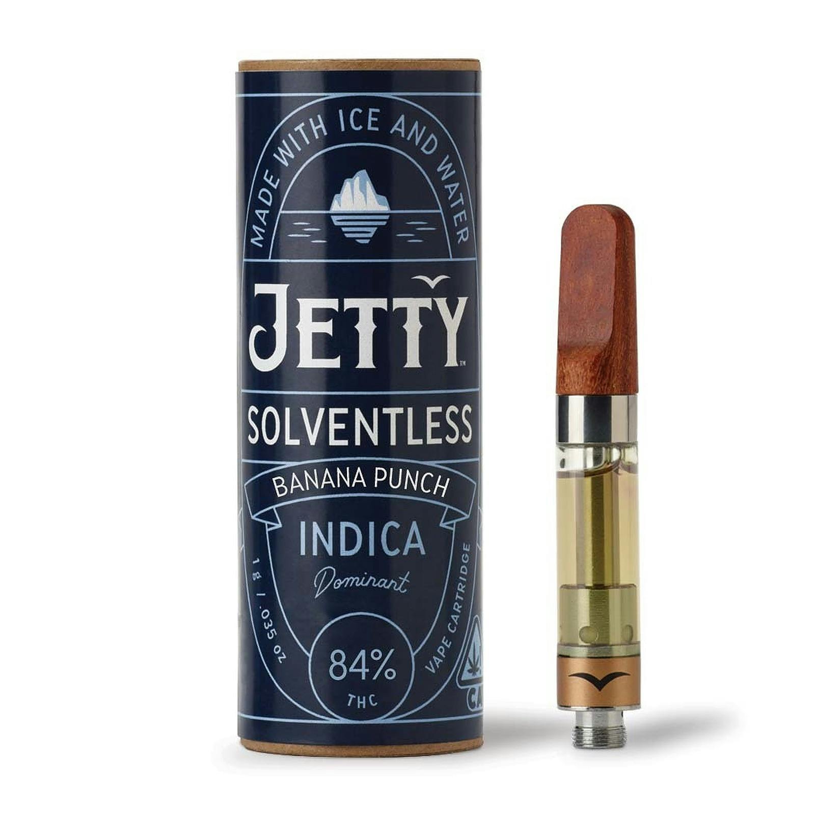 Jetty Extracts Banana Punch Solventless Cartridge 1g Leafly