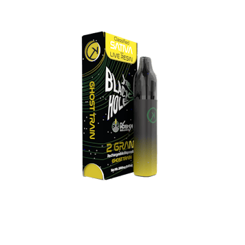 Photo of The Black Hole Live Resin Ghost Train Vape