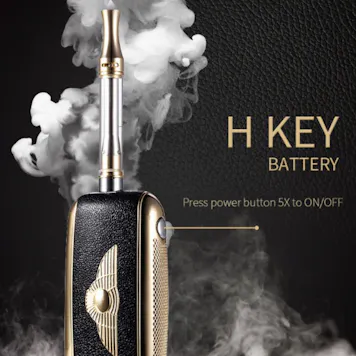 Photo of Black H-Key Mini Box Battery 650mah Vape Variable Voltage
