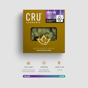 Photo of Grape God 3.5G Hybrid Flower