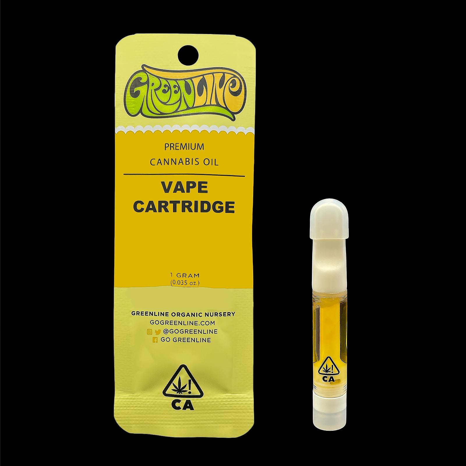 Greenline Orange Tree Liquid Diamond Sauce Cartridge Full Spectrum 1g