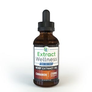 Photo of 100% THC Free Hemp Oil - Cinnamon 250mg