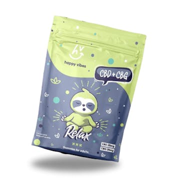 Photo of Relax CBD 50mg + CBG 50mg | Premium Cannabis Gummies