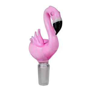 Photo of Empire Glassworks Pink Flamingo Bowl Piece