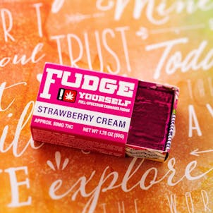 Photo of Strawberry Cream Fudge 50mg