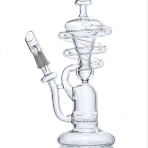 Photo of 10" The Corkscrew Inline Perc Recycler