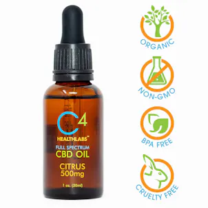 Photo of Organic Full Spectrum CBD Oil – Citrus 500 MG