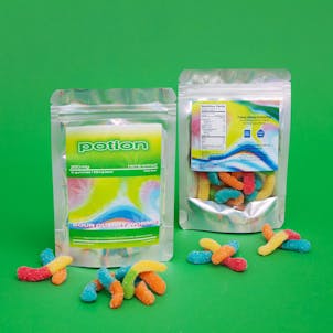 Photo of CBD Sour Gummy Worms (250mg)