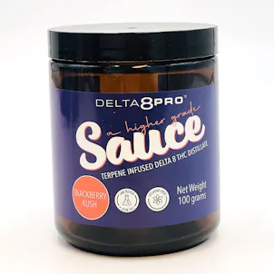 Photo of Delta 8 THC Sauce 100g Blackberry Kush