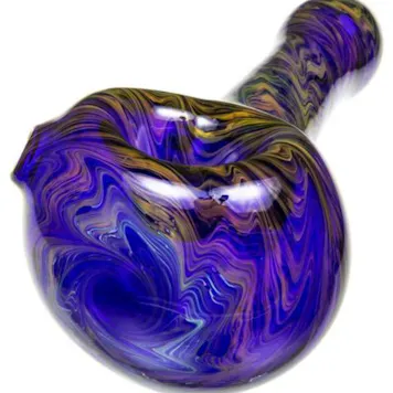 Photo of "24kt Gold and Silver" Fumed Pipe