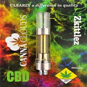 Product image for Zkittlez CBD 1g Cartridge