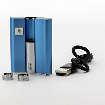 Photo of CURVE Hand Held Vape Battery by 4SCORE - Blue