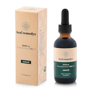 Photo of 60ML Broad Spectrum CBD tincture- 2000mg