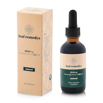 Photo of 60ML Broad Spectrum CBD tincture- 2000mg