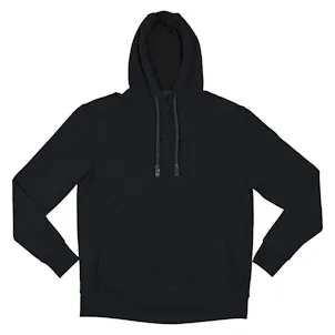 Photo of Classic Pullover Hoodie, Heavyweight Cotton, Long-Sleeve, Black