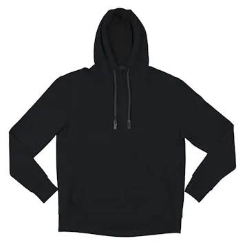 Photo of Classic Pullover Hoodie, Heavyweight Cotton, Long-Sleeve, Black