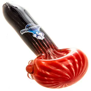 Photo of "Faded Frit Ribbed" Pipe