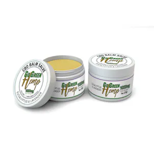 Photo of GoGreen Hemp CBD Balm 1000mg Eucalyptus & Lavender 1oz