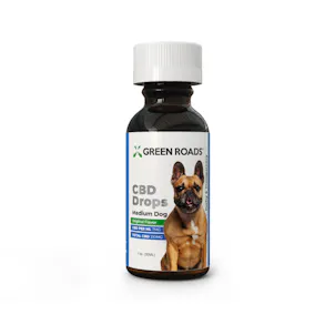 Photo of Medium Dog Formula - Pet CBD Oil Drops - Hemp Oil - Pet Tinctures - Green Roads™ - Buy Online Today