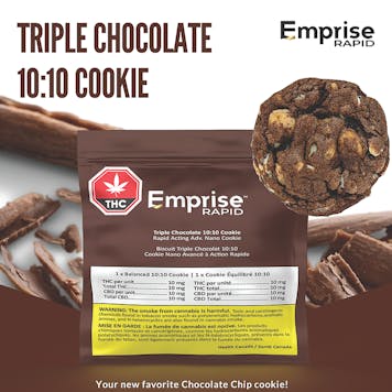 Photo of Triple Chocolate 10:10 Rapid Acting Balanced Cookie