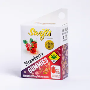 Photo of Strawberry Gummies (THC) 30mg 3-pack