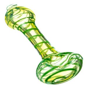Photo of 3.5" Full Spiral Fumed Mini Spoon Pipe