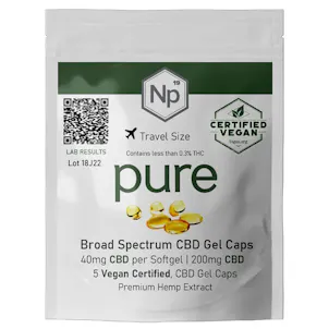 Photo of Pure CBD Capsules - Vegan Certified