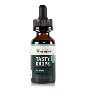 Photo of Tasty Drops Hemp Oil Tincture (1oz, 1,000mg CBD)