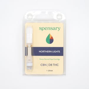 Photo of CBN/Delta 8 Vape Cartridge - Northern Lights - 1 Gram