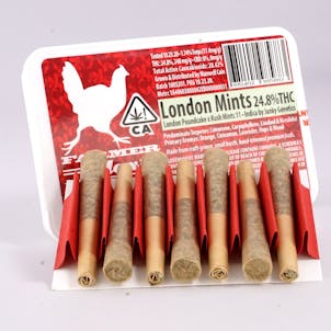 Product image for London Mints 1/2g Preroll 7-Pack