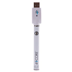 Photo of Twist Control Vape Battery by 4SCORE - White