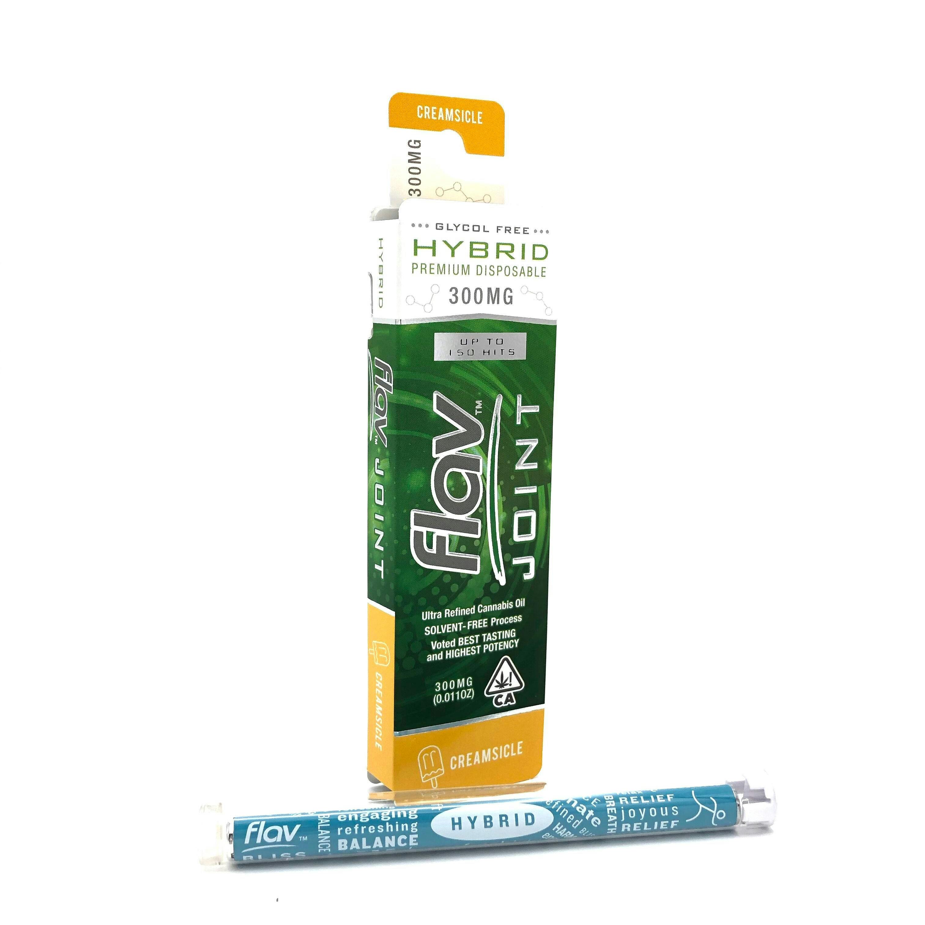 Flav Creamsicle AllinOne Disposable Joint 0.3g Leafly