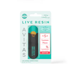 Photo of Lemon Haze Live Resin All In One 1g
