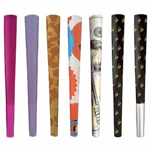 Photo of Pre-Rolled Cones with Printed Papers