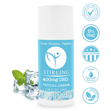 Photo of 400mg CBD/Menthol Lotion | Feel Instant Relief | Powerful Healing with Menthol, Aloe & Rosemary