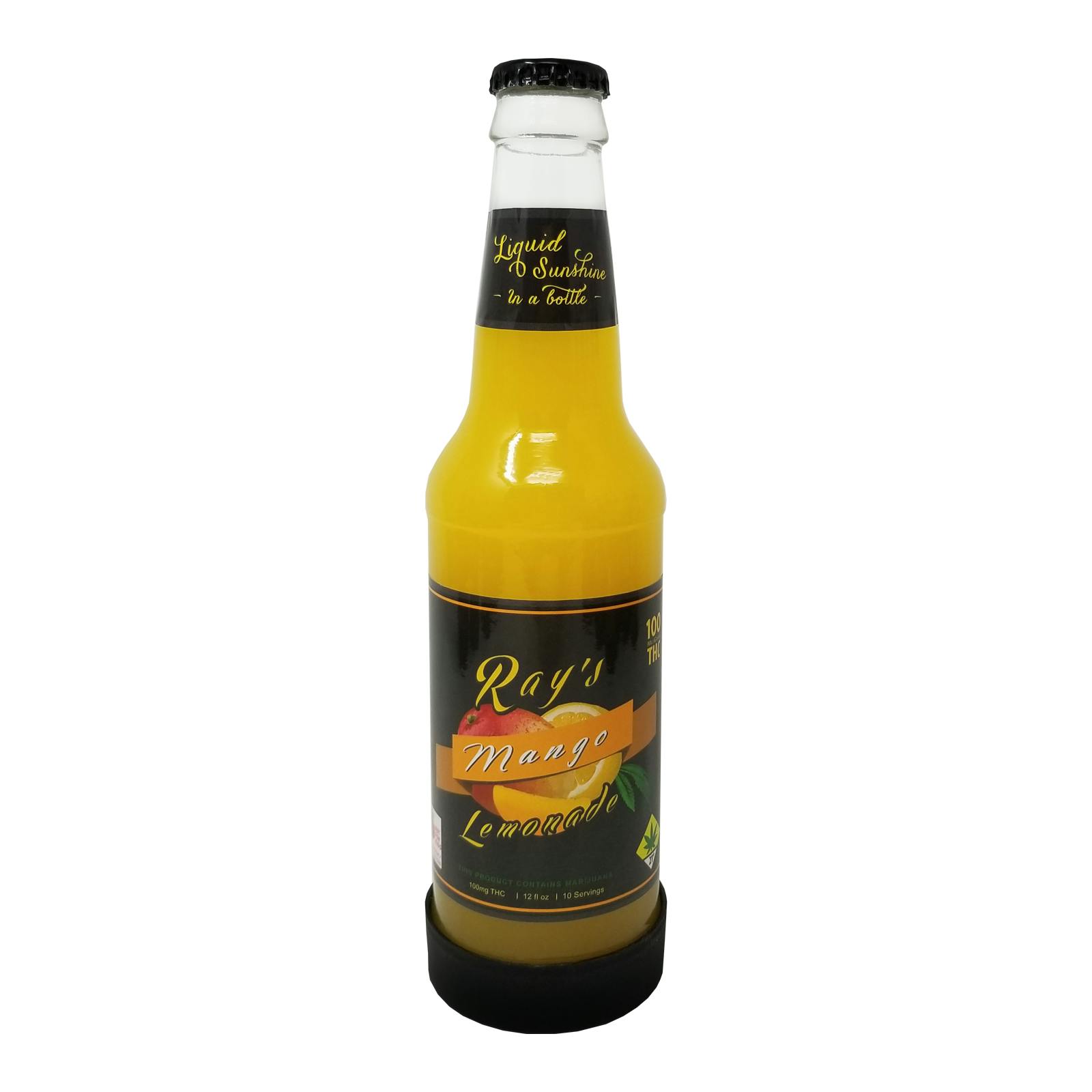 Ray's Lemonade: Ray's Mango Lemonade 100mg THC | Leafly