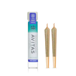 Photo of GMO Cookies 2pk Pre-Roll 1g