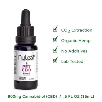 Photo of Organic Full Spectrum Hemp CBD Pet Oil - 300-1800mg