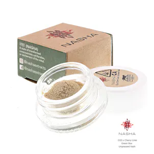 Photo of G33 x Cherry Lime Green Unpressed Hash