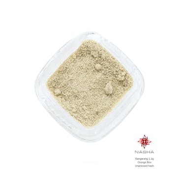 Photo of Bangarang 1.2g Orange Unpressed Hash (Whitethorn Valley Farm)