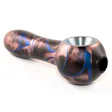 Product image for Smoking Pipe Ghost Bronze with Blue Splash Matte Finish