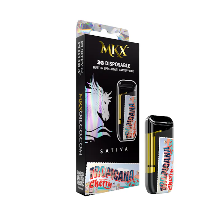 elf bar vape uk MKX Oil Company: 2g MKX Disposable - Tropicana Cherry - Sativa