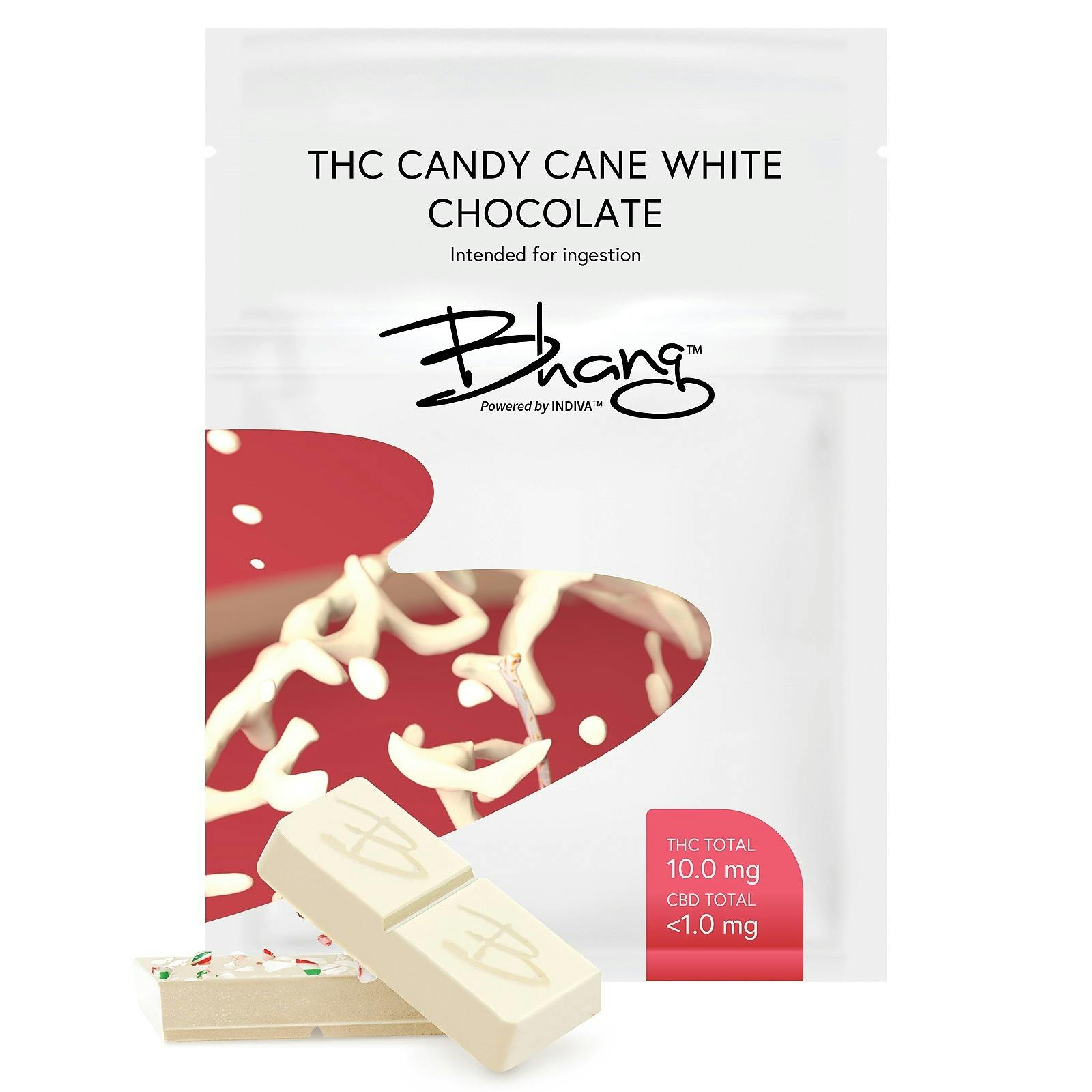 Bhang Canada THC Candy Cane White Chocolate Leafly