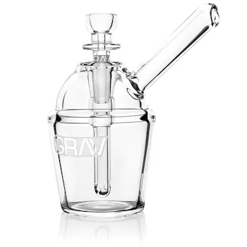 GRAV | Slush Cup Pocket Bubbler | Clear