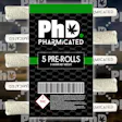 Product image for PhD 5-1g Pre-Roll Box - Remedy (I)