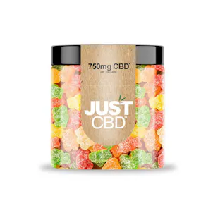 Photo of JustCBD 750mg CBD Gummie Sour Bears