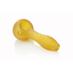 Photo of 4" Grav Sandblasted Glass Spoon